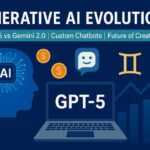 Illustration of GPT-5 vs Gemini 2.0 and the rise of AI chatbots in 2025