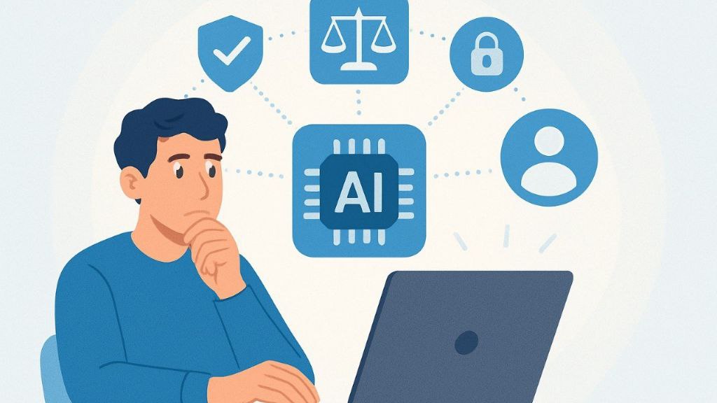 Header image showing AI digitally analyzing clothing on human figure