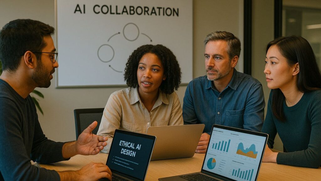 Team planning ethical AI code assistant integration