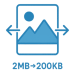 Image compressor tool to reduce photo file size without losing quality - JPG, PNG, WebP optimizer
