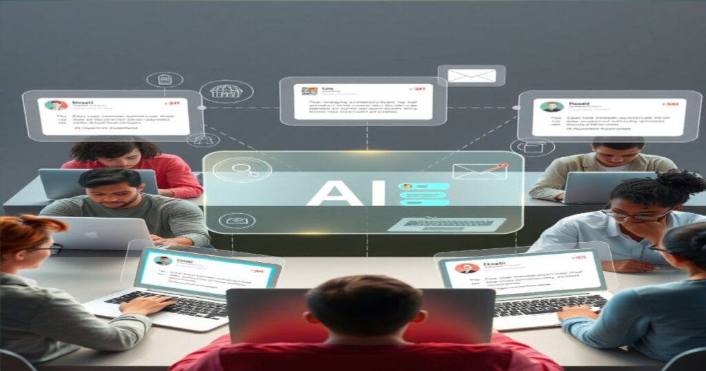 ChatGPT 5 interface with memory and voice capabilities in a futuristic chat window