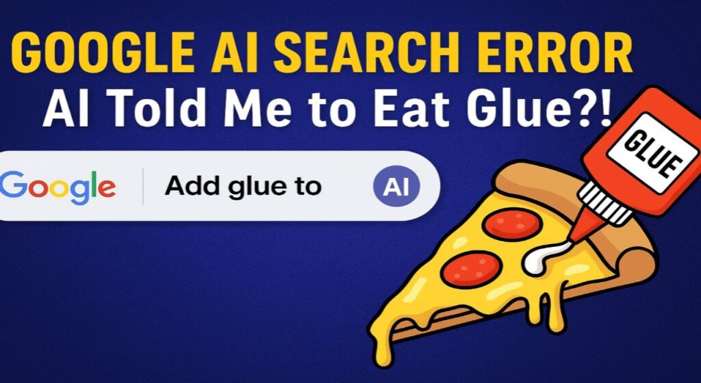 Google AI Told Me to Eat Glue? Search Overhaul Backfires!