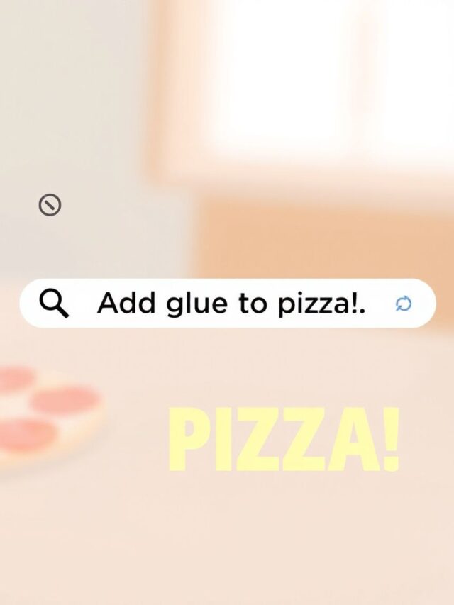 Google AI Told Me to Eat Glue? 😱 Search Overhaul Backfires!